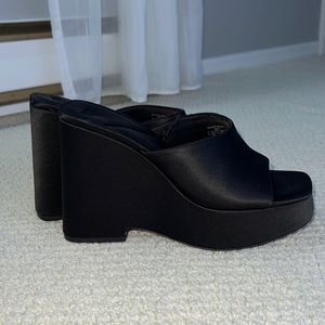 Brand new Zara wedge heels